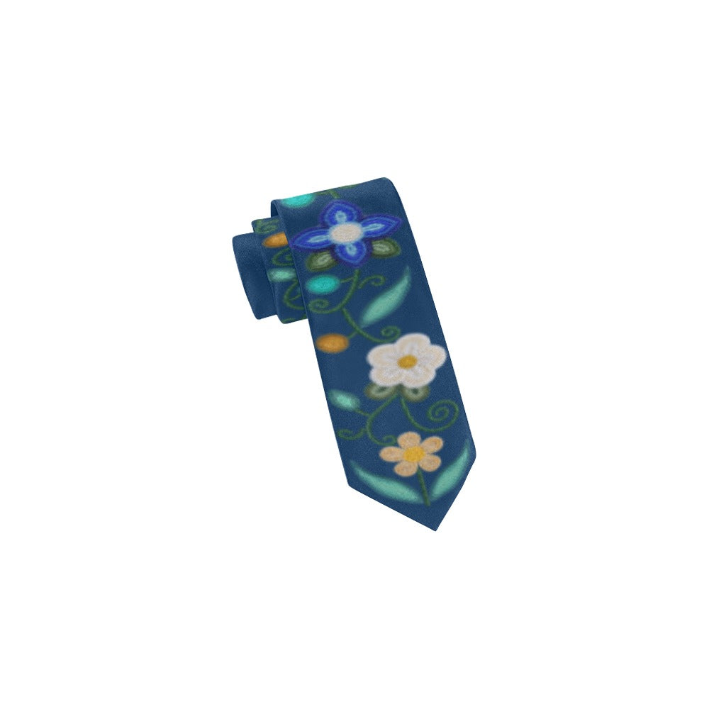 Blooming Spirit Floral Classic Necktie (Two Sides)