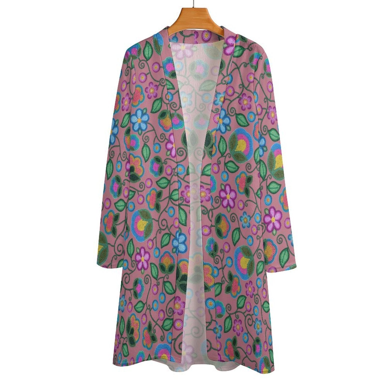 Turquoise Sunbeam Peach Cardigan