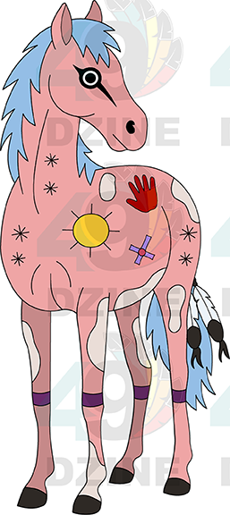 Horse 5 Transfer (Various Sizes)
