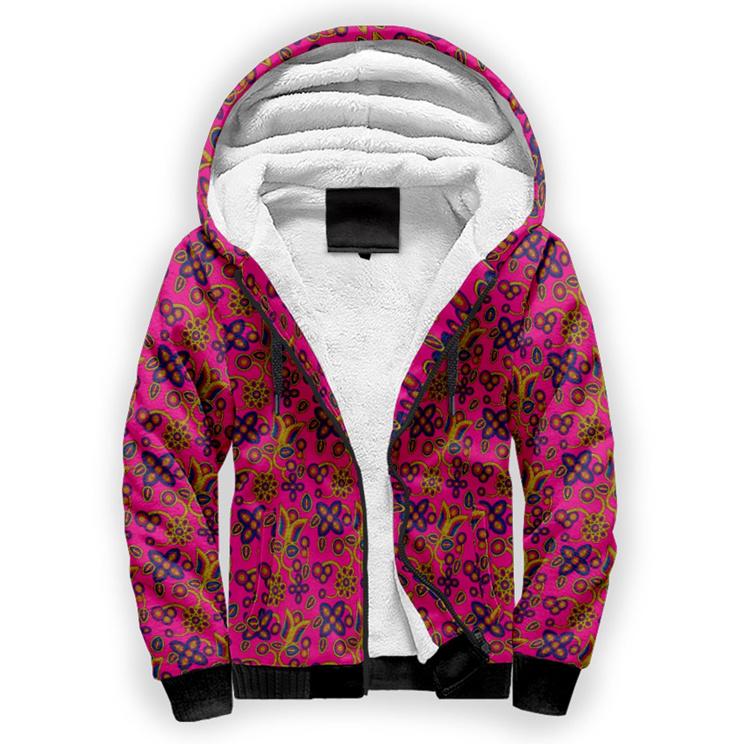 Rainbow Tomorrow Tulip Sherpa Hoodie