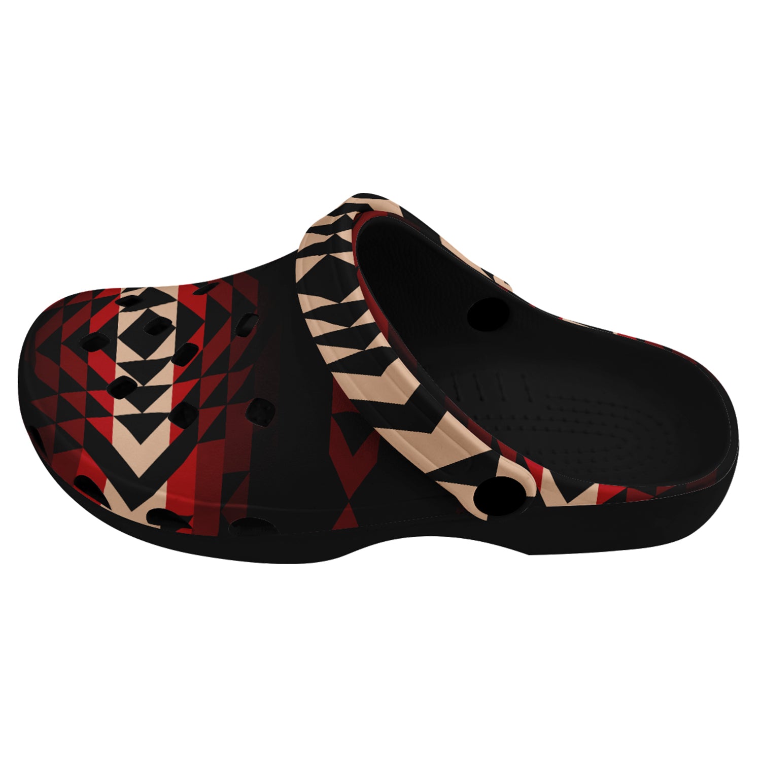 Black Rose Muddies Unisex Clog Shoes