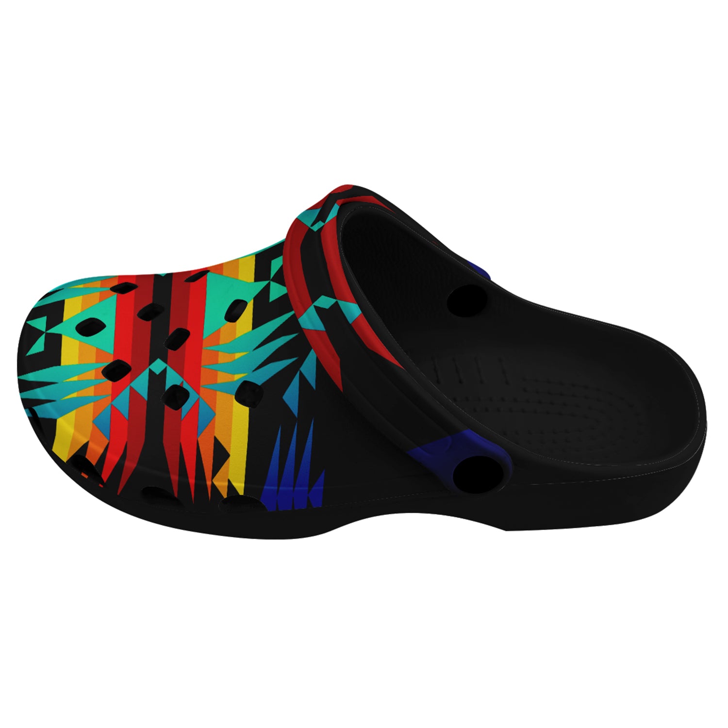 Between the Mountains Black Muddies Unisex Clog Shoes