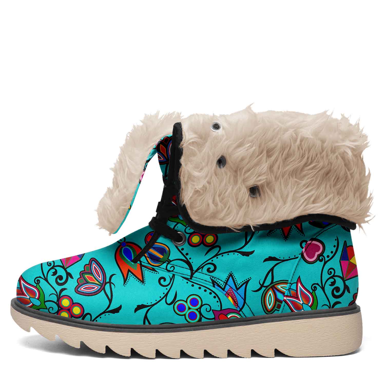 Indigenous Paisley Sky Polar Winter Boots