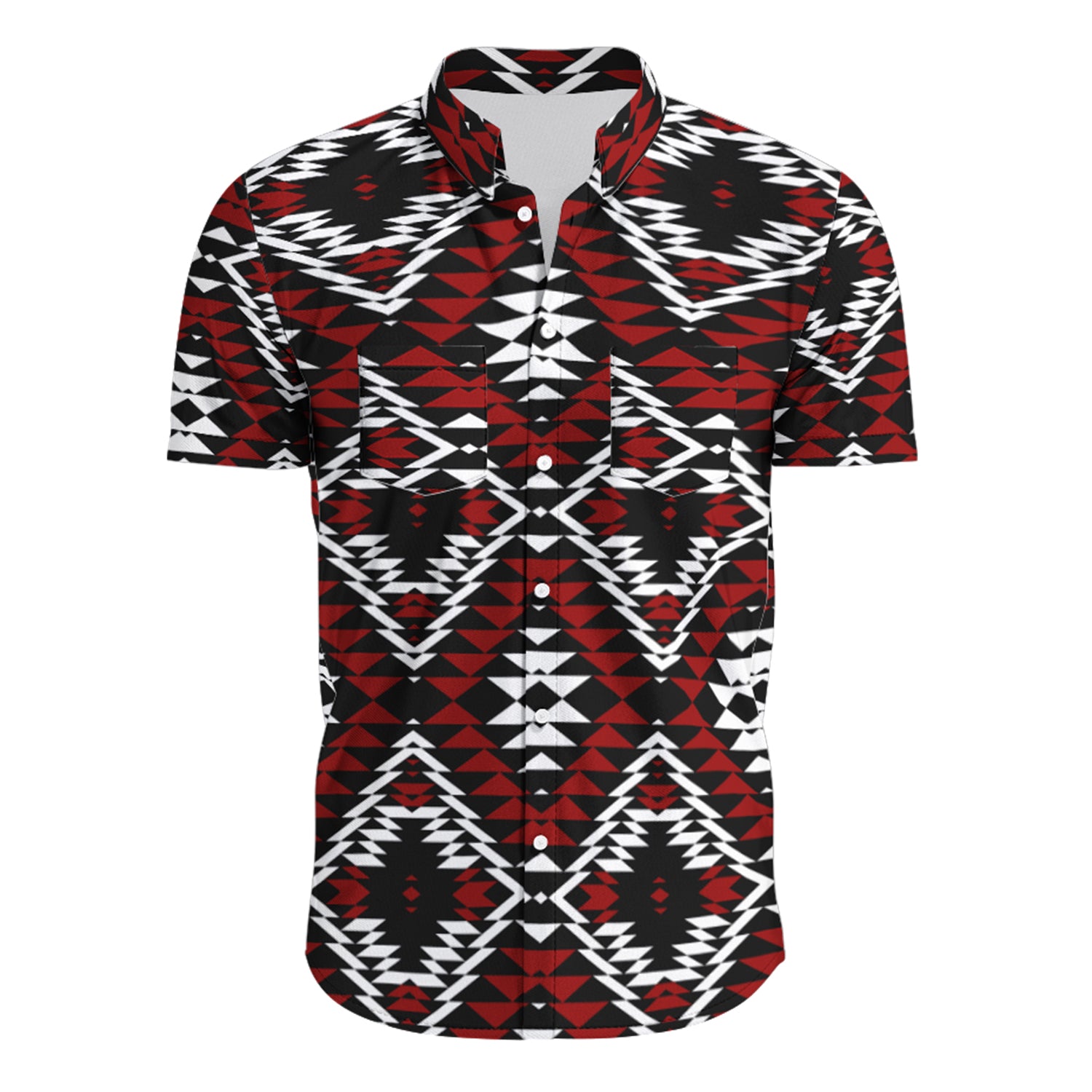 Taos Wool Hawaiian-Style Button Up Shirt