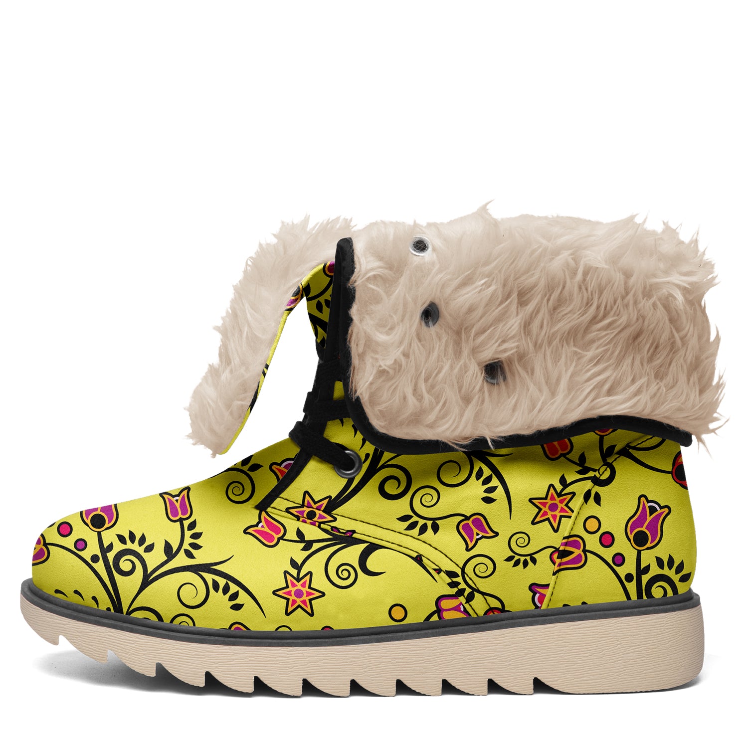 Key Lime Star Polar Winter Boots