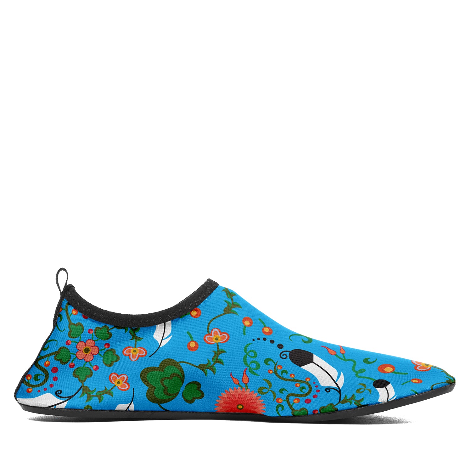 New Growth Bright Sky Kid's Sockamoccs Slip On Shoes