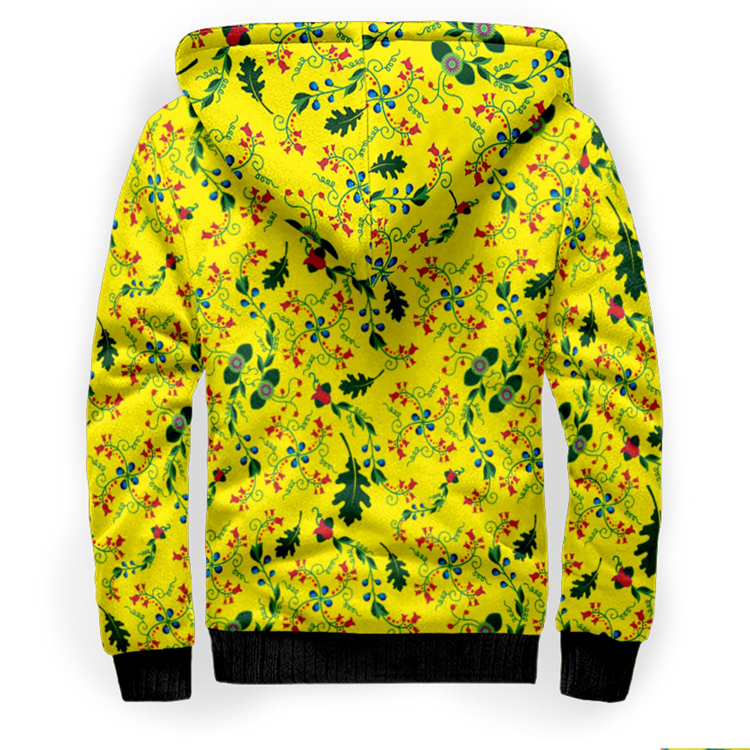 Vine Life Lemon Sherpa Hoodie