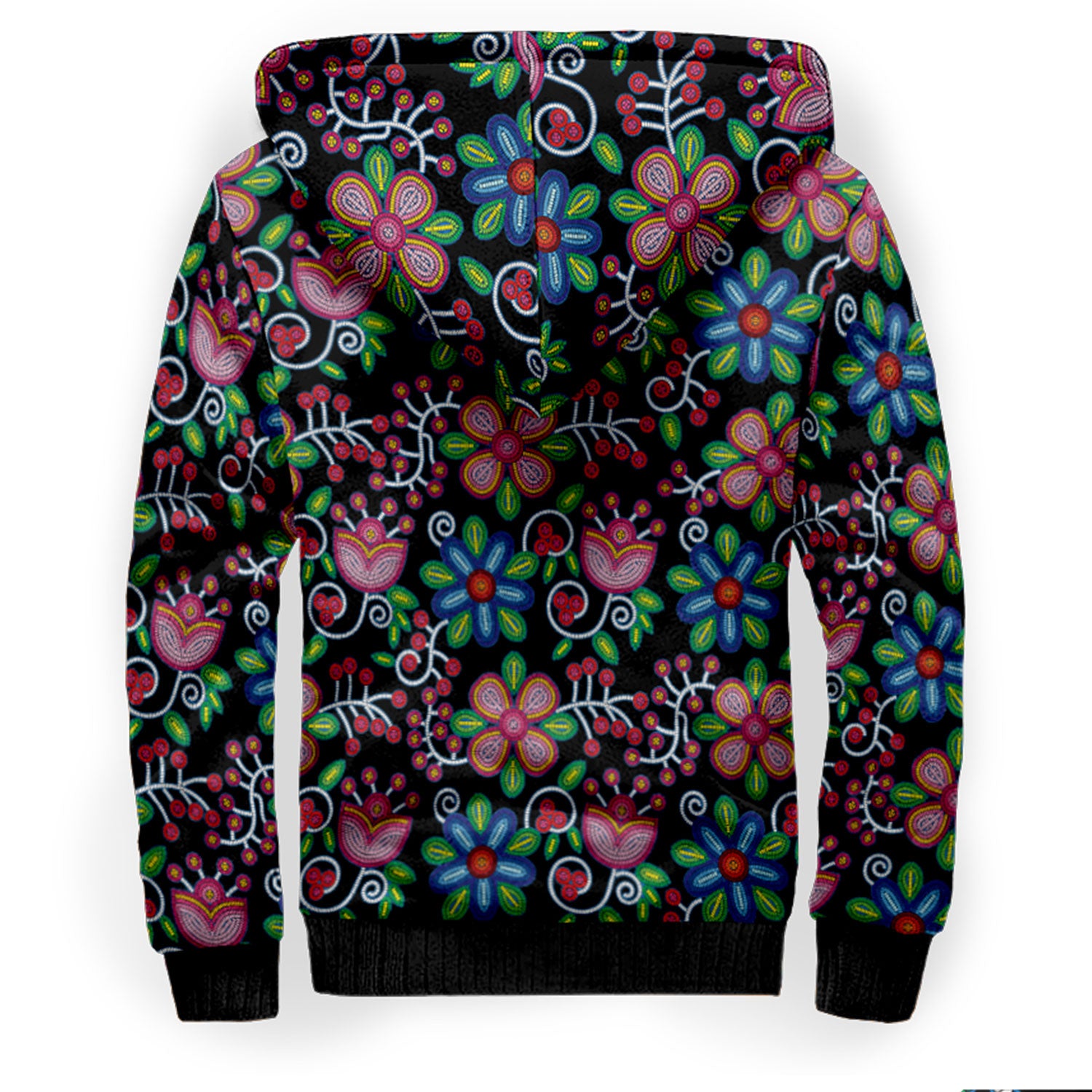 Midnight Garden Sherpa Hoodie