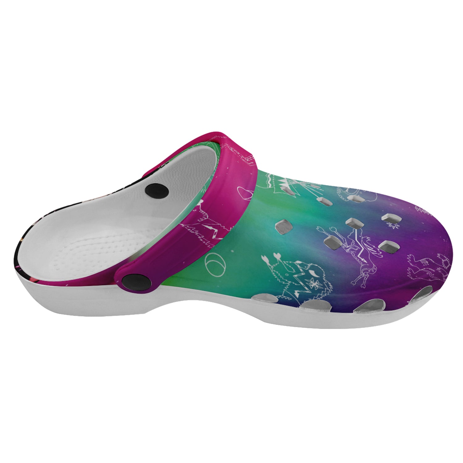 Aurora Medicine Animals 3 Muddies Unisex Clog Shoes