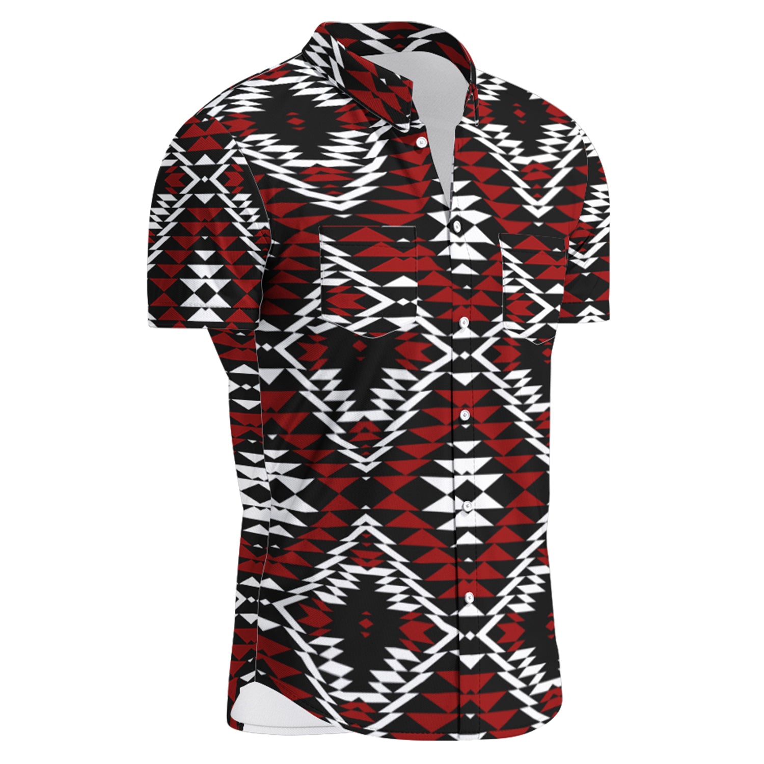 Taos Wool Hawaiian-Style Button Up Shirt