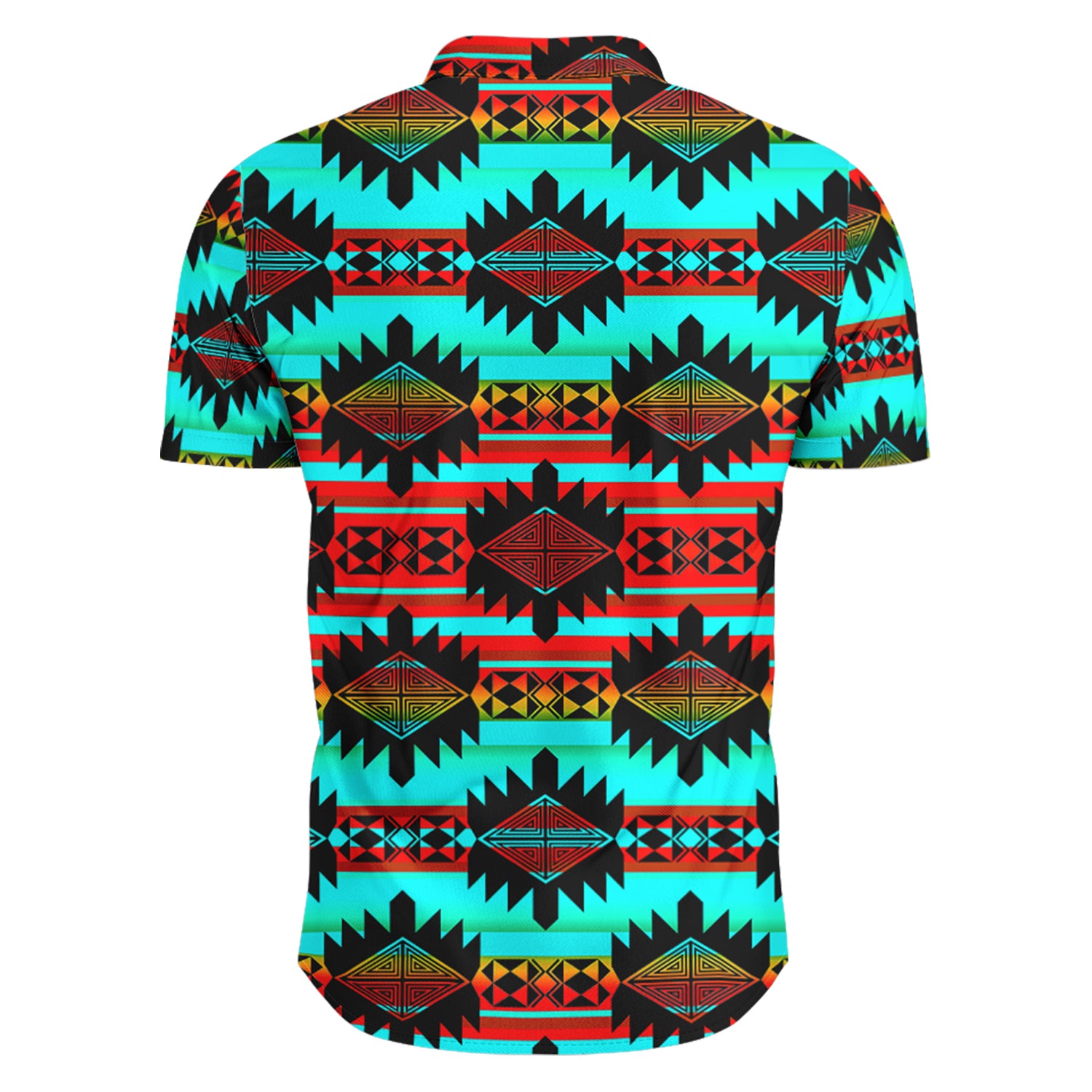 Okotoks Hawaiian-Style Button Up Shirt