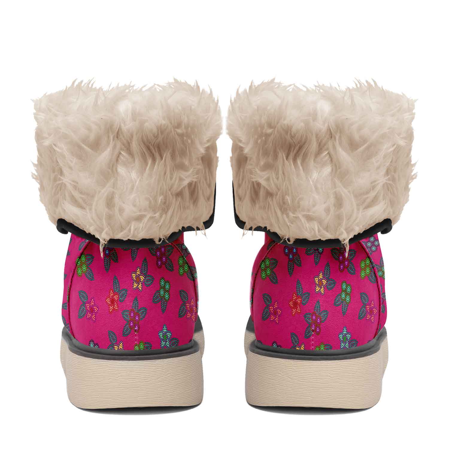 Berry Flowers Polar Winter Boots
