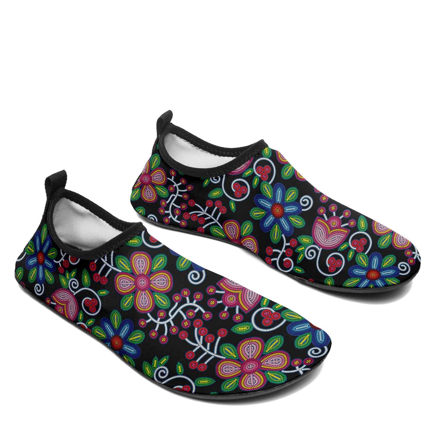 Midnight Garden Kid's Sockamoccs Slip On Shoes