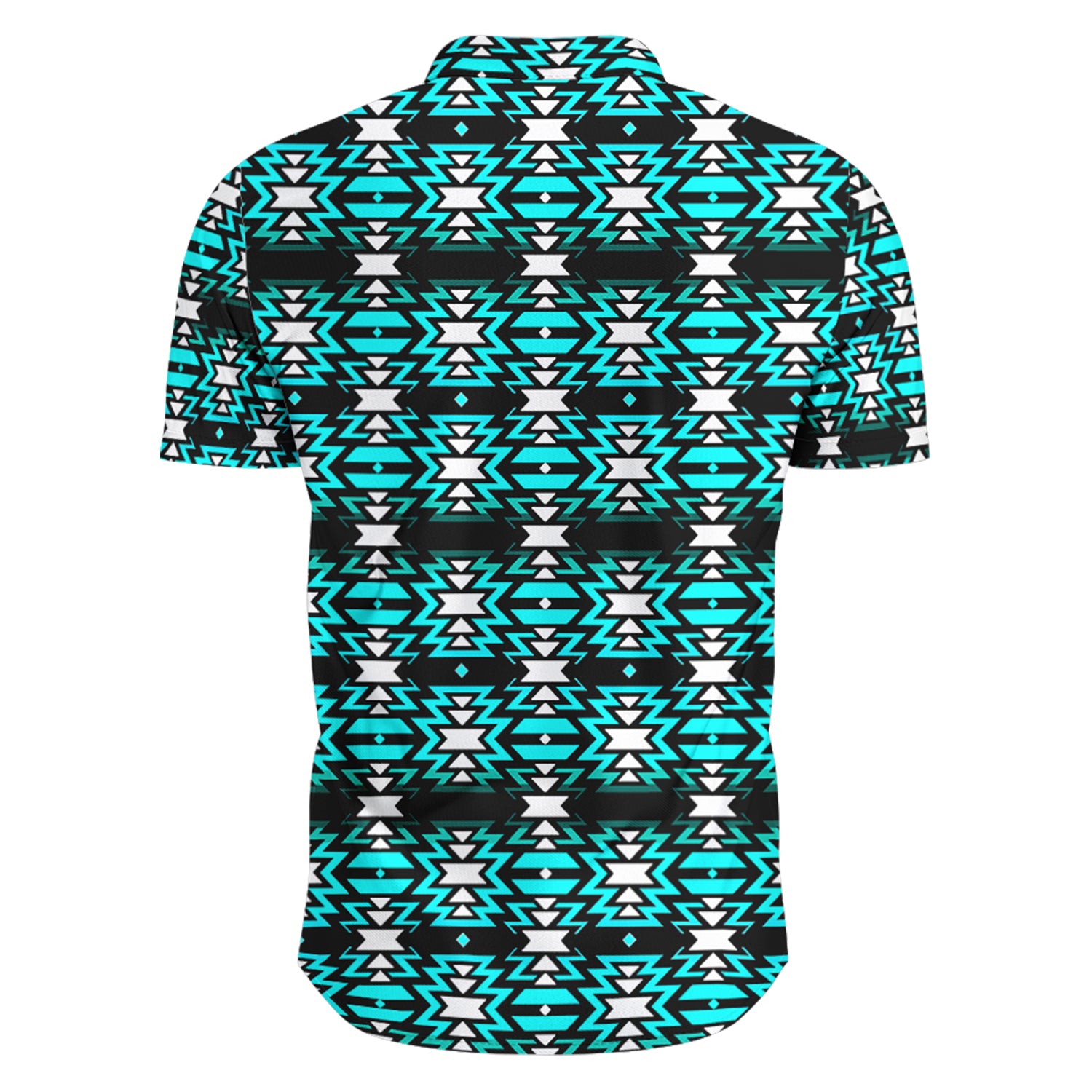 Black Fire Firefly Hawaiian-Style Button Up Shirt