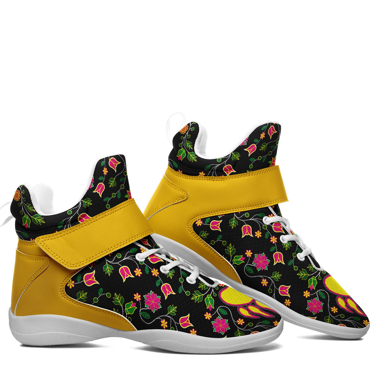 Floral Bearpaw Kid's Ipottaa Basketball / Sport High Top Shoes