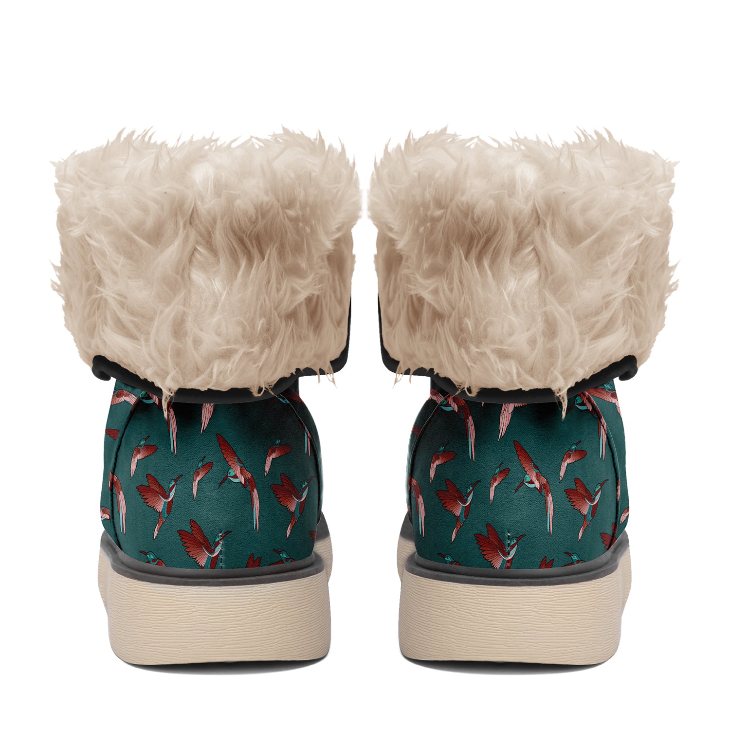 Red Swift Turquoise Polar Winter Boots