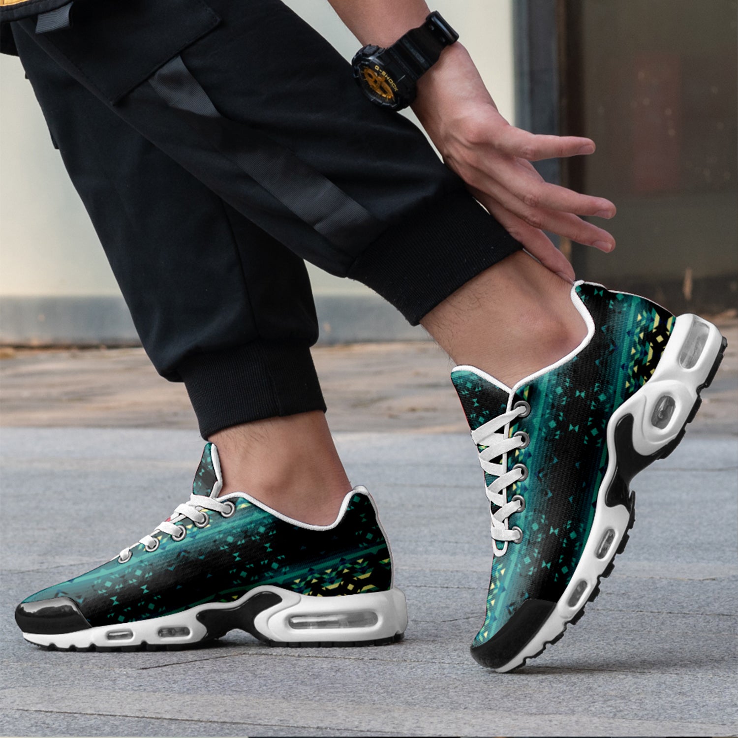 Inspire Green Niowaa Air Cushion Shoes