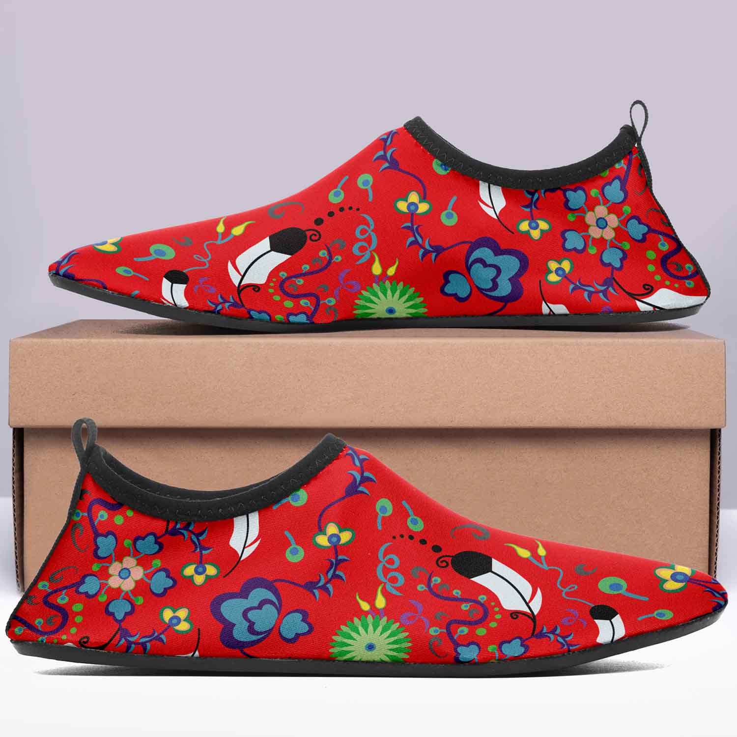 New Growth Vermillion Kid's Sockamoccs Slip On Shoes