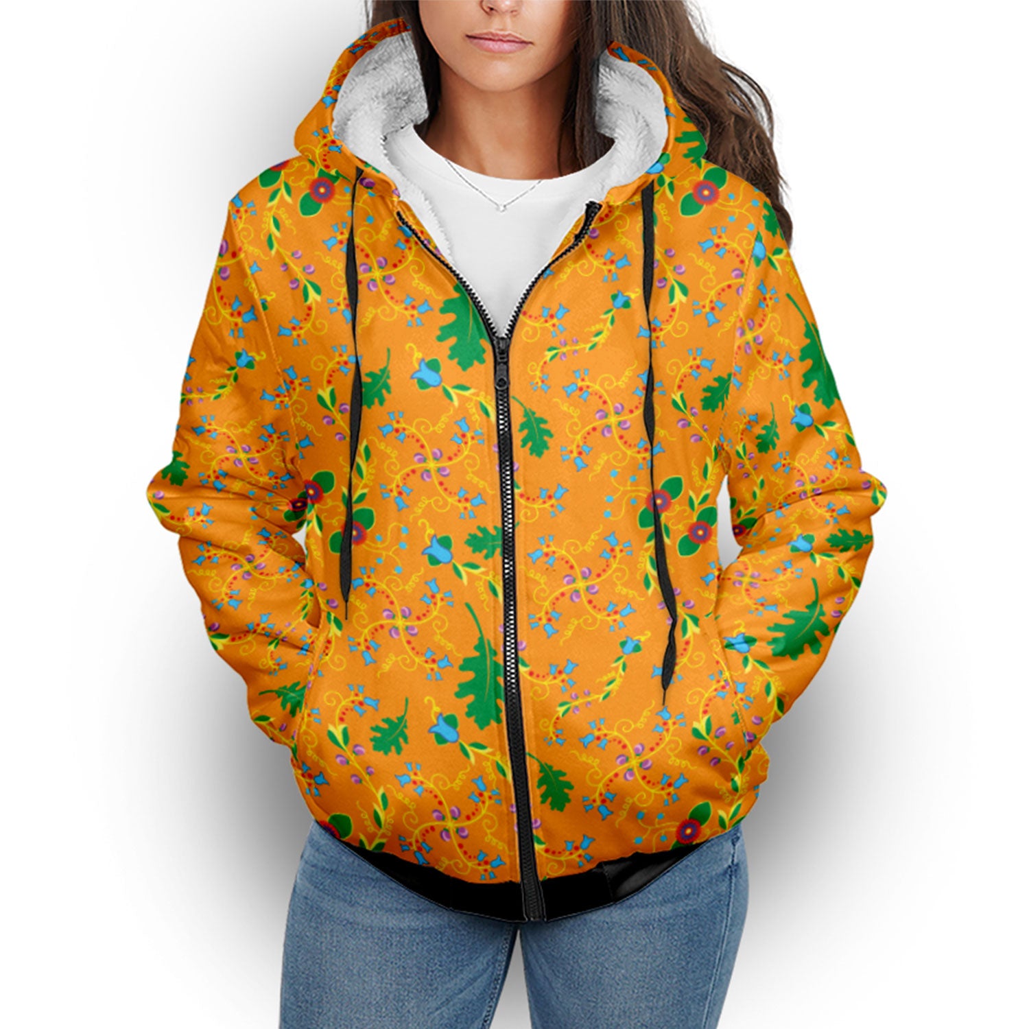 Vine Life Sunshine Sherpa Hoodie