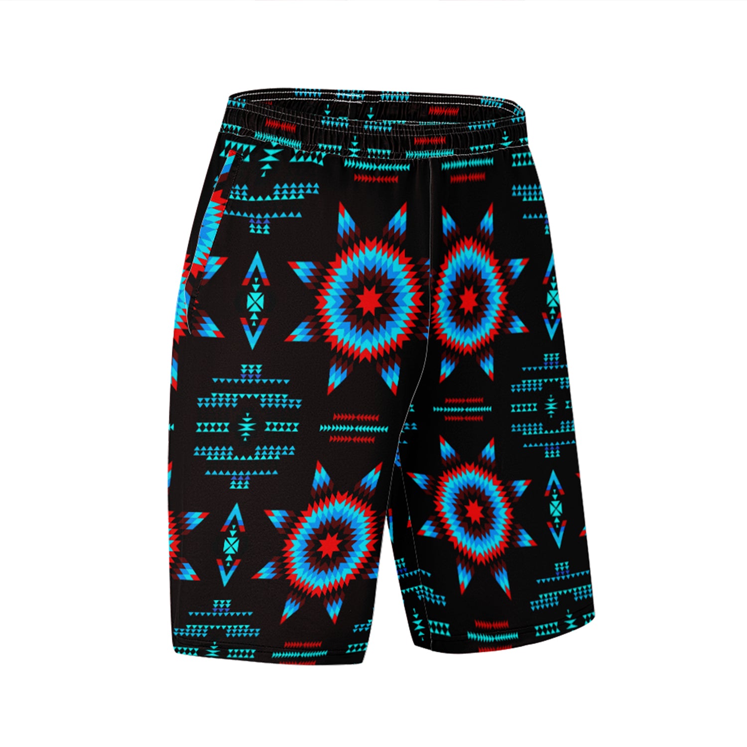 Rising Star Corn Moon Athletic Shorts with Pockets