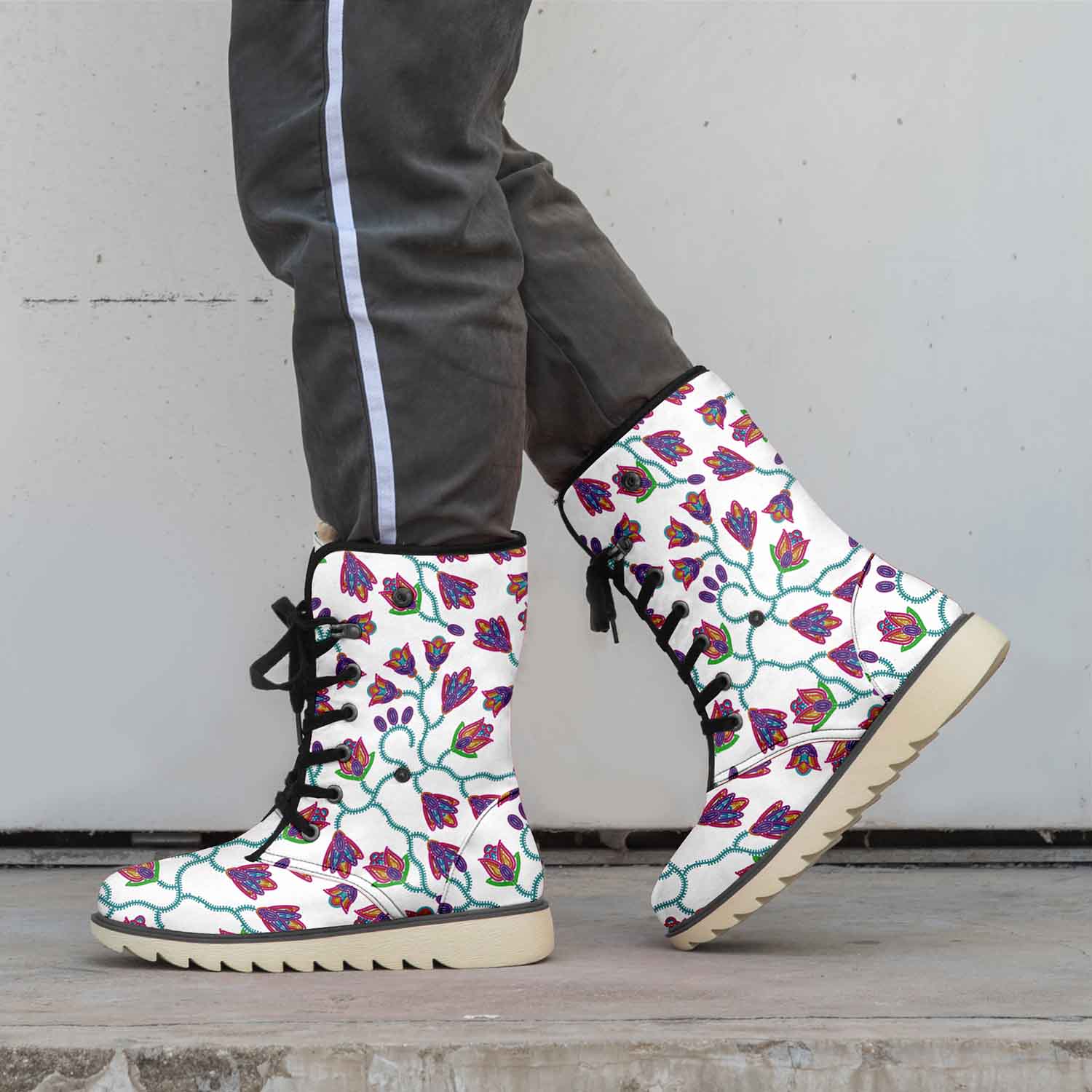 Spring Blossoms Polar Winter Boots