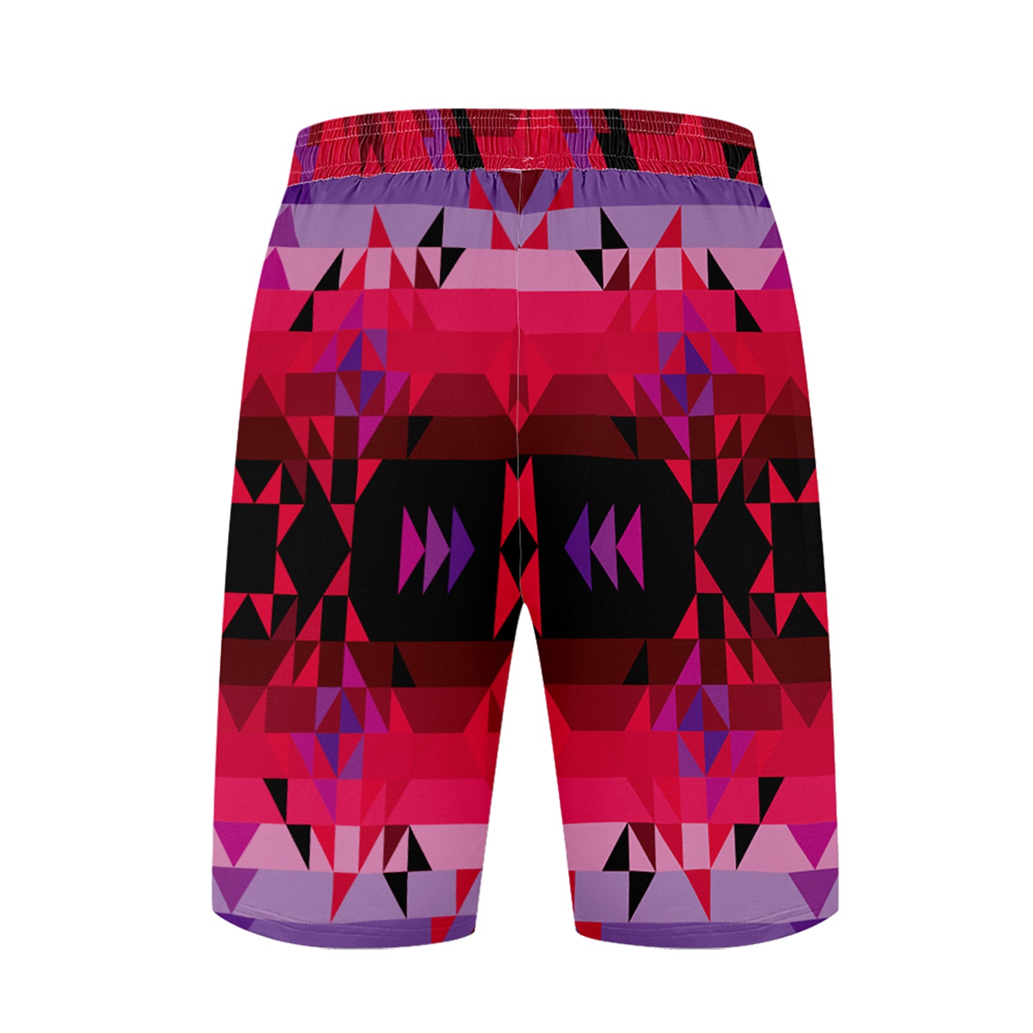 Red Star Athletic Shorts with Pockets