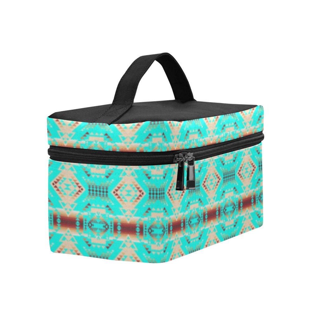 Gathering Earth Turquoise Cosmetic Bag/Large
