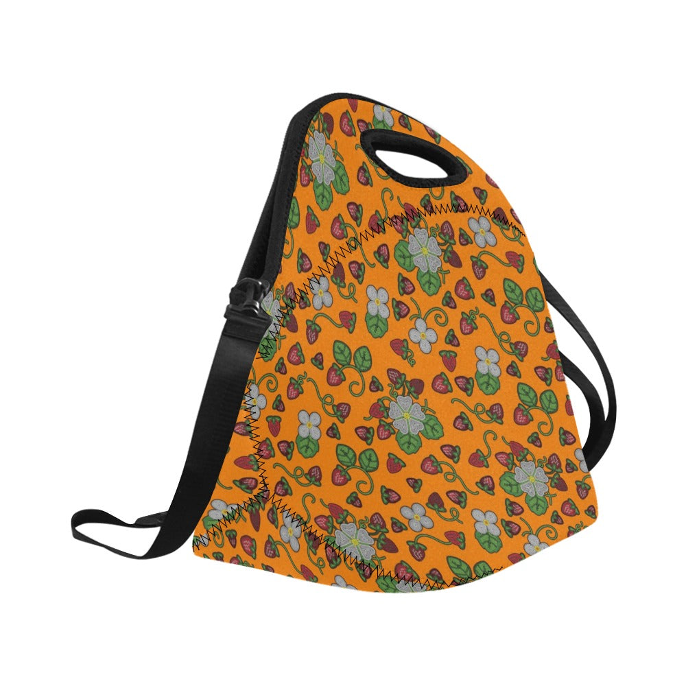 Strawberry Dreams Carrot Neoprene Lunch Bag/Large