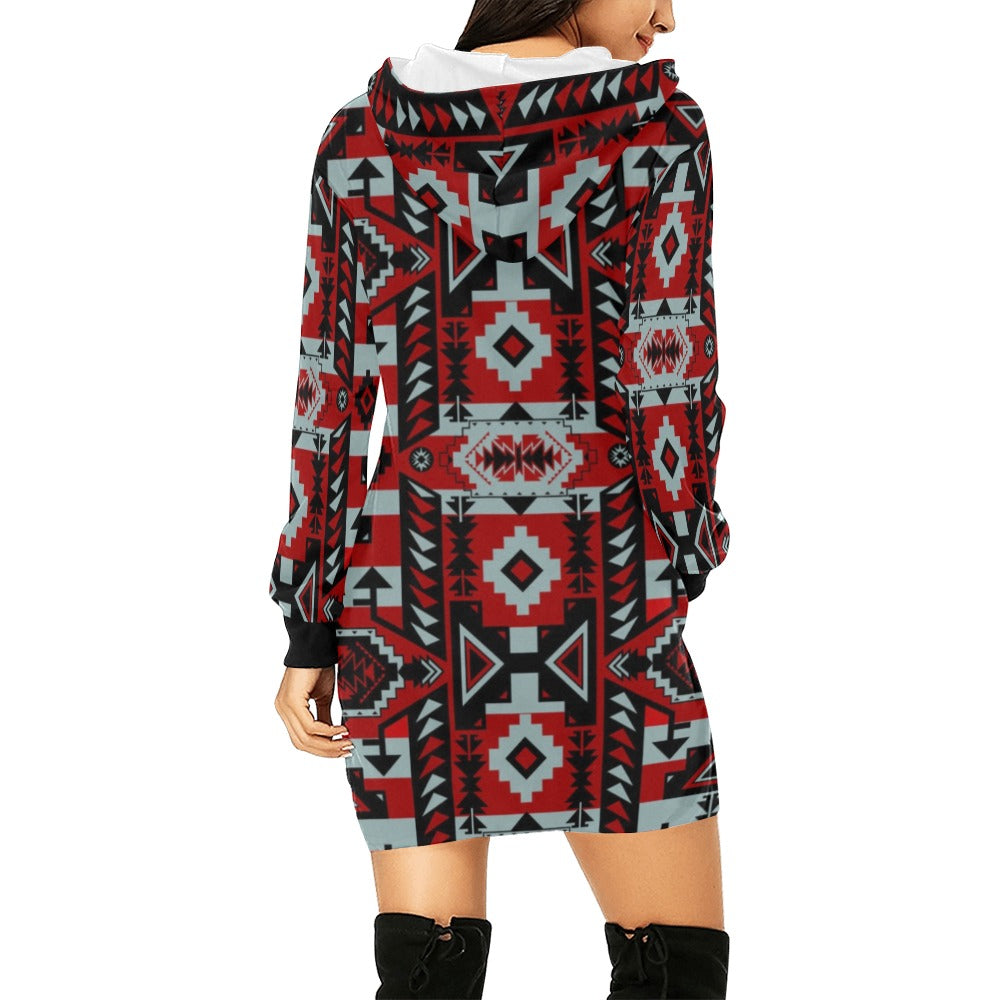 Chiefs Mountain Candy Sierra-Dark Hoodie Dress