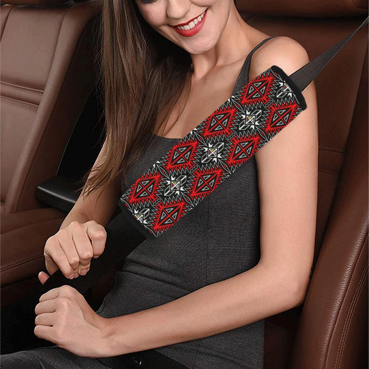 Four Directions Car Seat Belt Cover 7''x12.6''