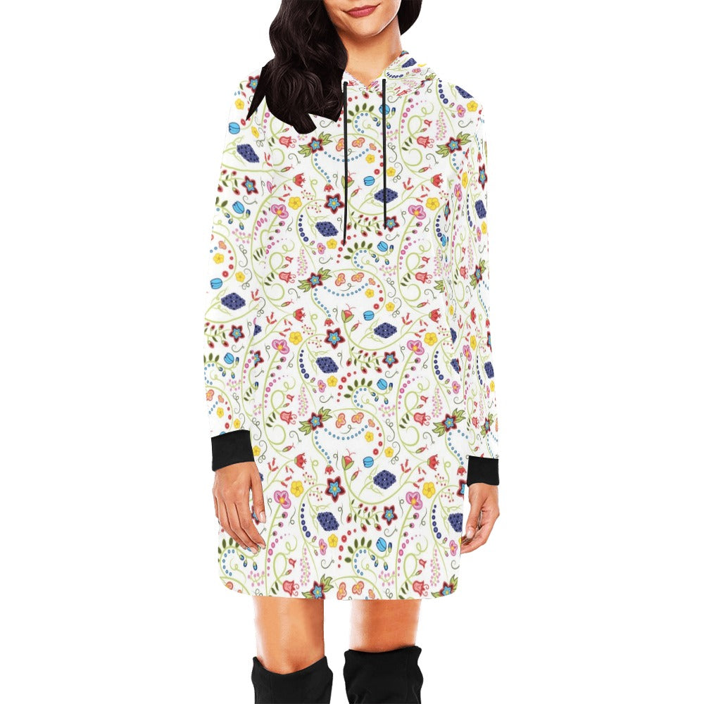 Fresh Fleur Hoodie Dress