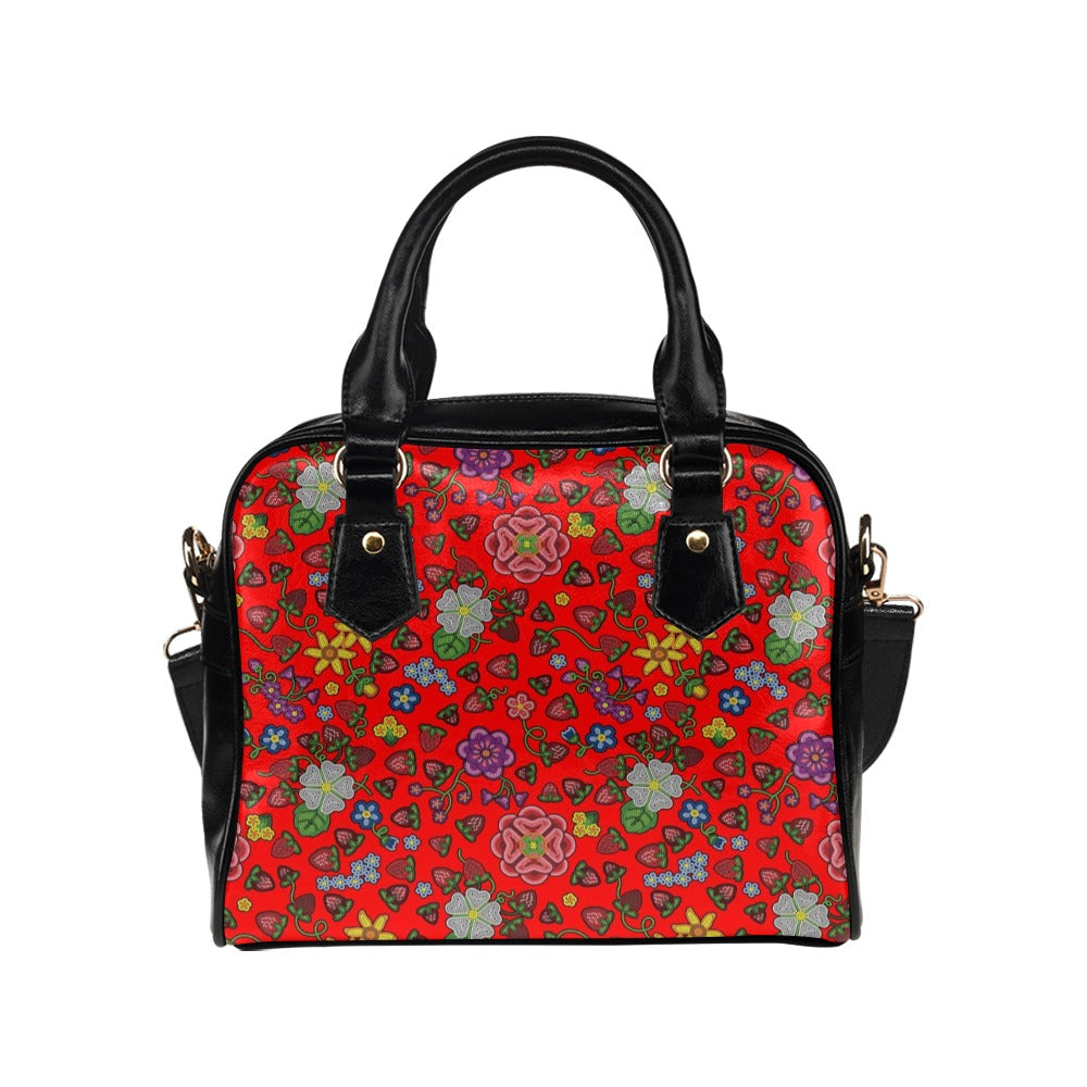 Berry Pop Fire Shoulder Handbag