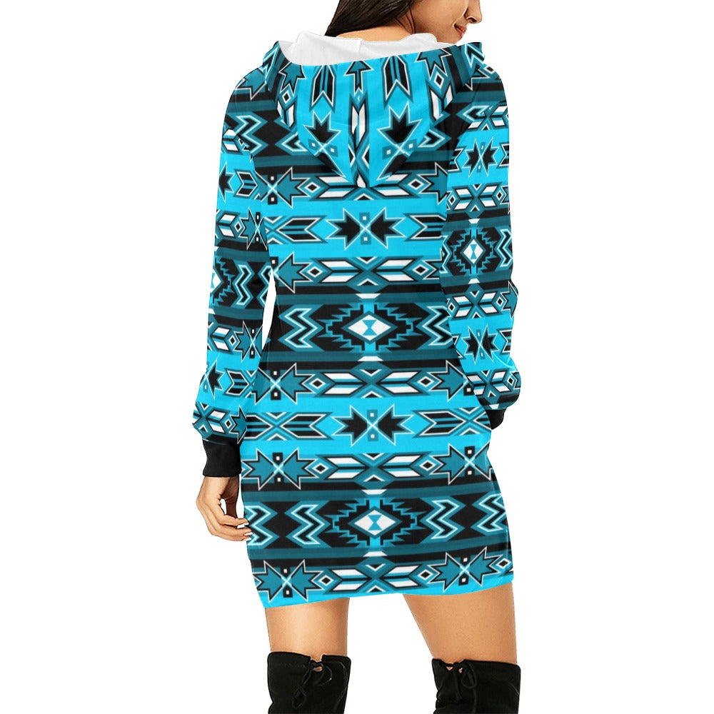 Northern Journey Hoodie Dress