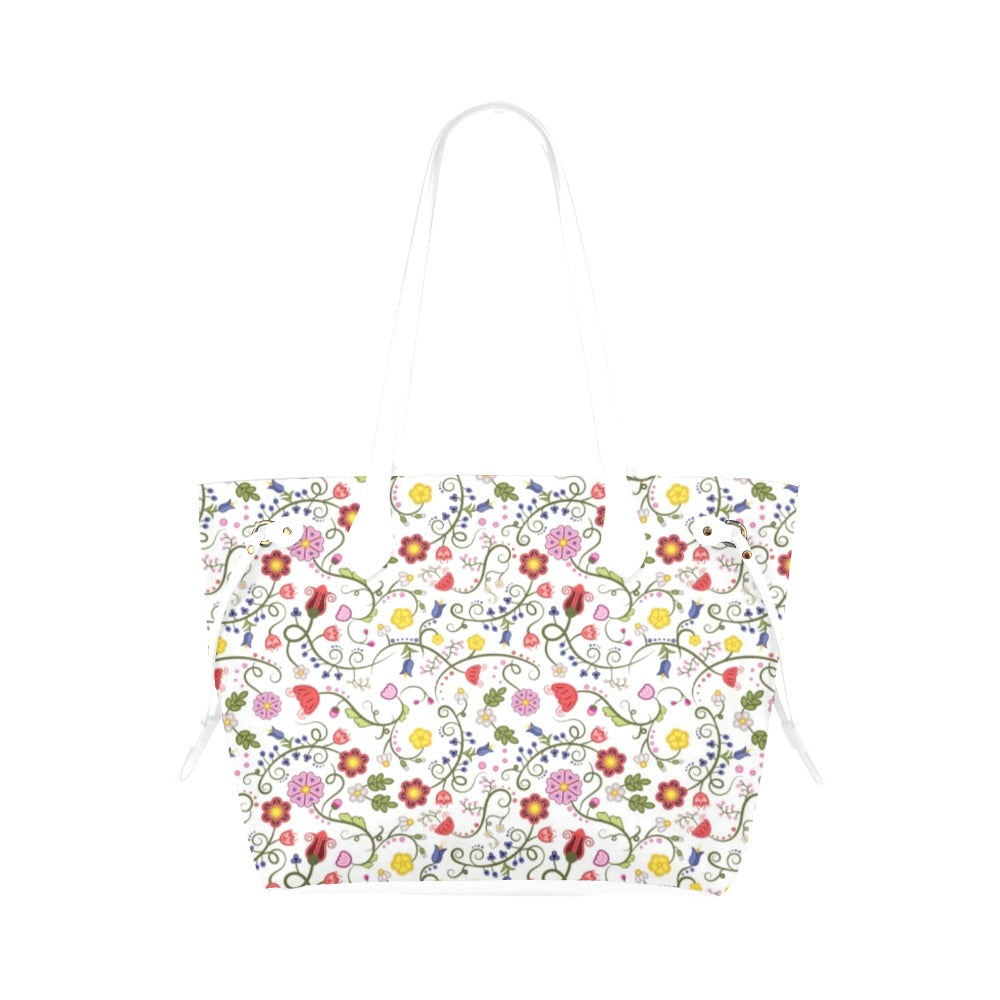 Nipin Blossom Clover Canvas Tote Bag