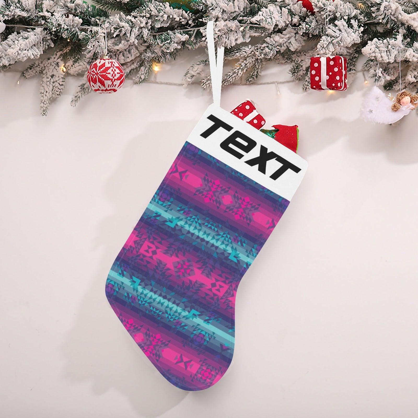 Dimensional Brightburn Christmas Stocking (Custom Text on The Top)
