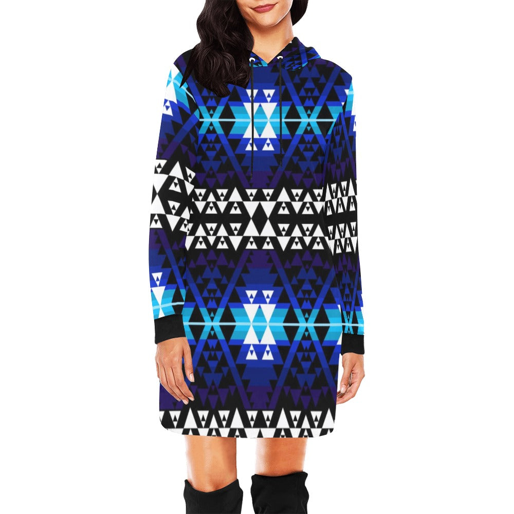 Writing on Stone Night Watch Hoodie Dress