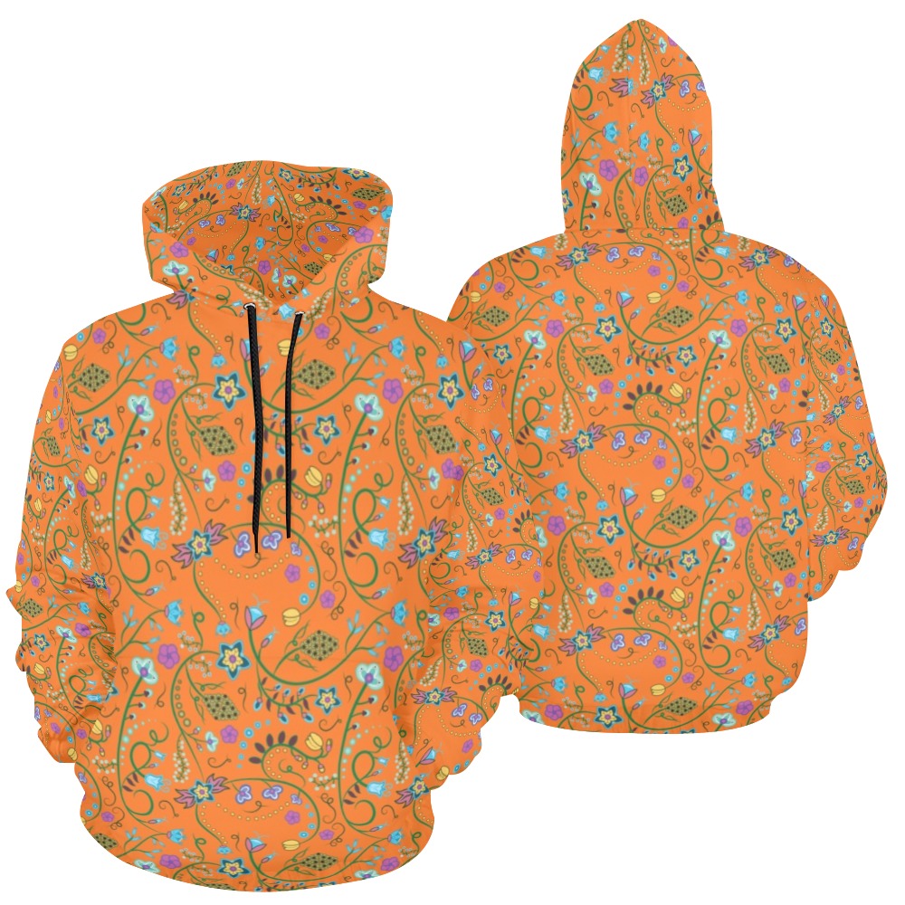 Fresh Fleur Carrot Hoodie for Men (USA Size)