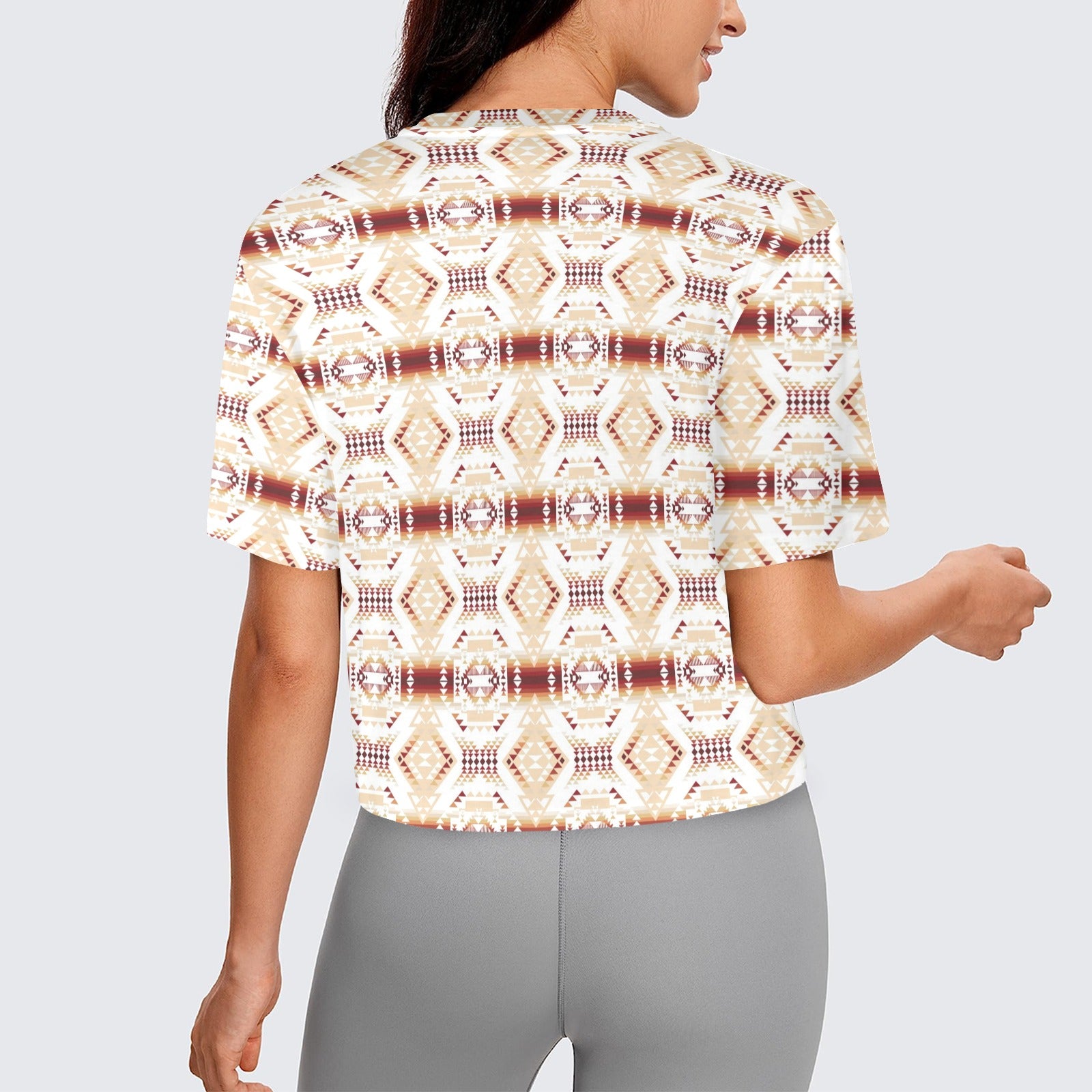 Gathering Clay Women's Cropped T-shirt