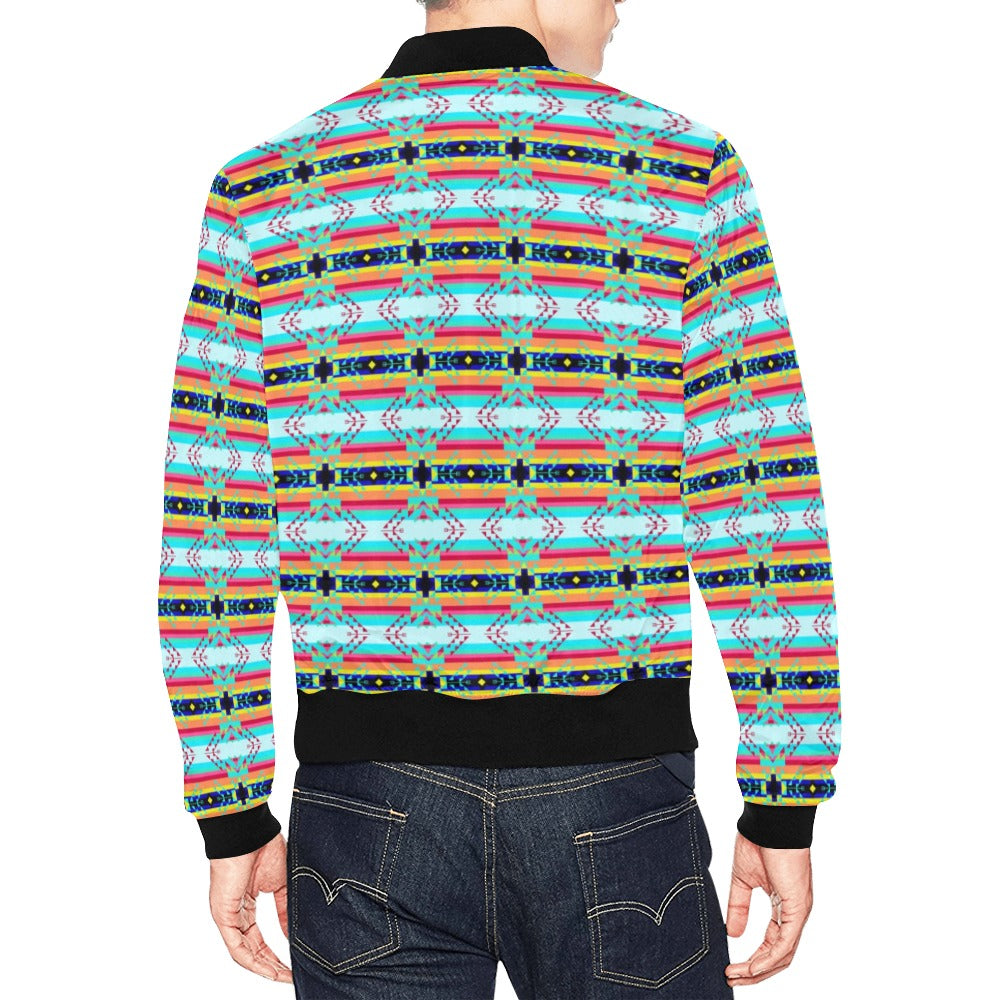 Sacred Spring Bomber Jacket for Men