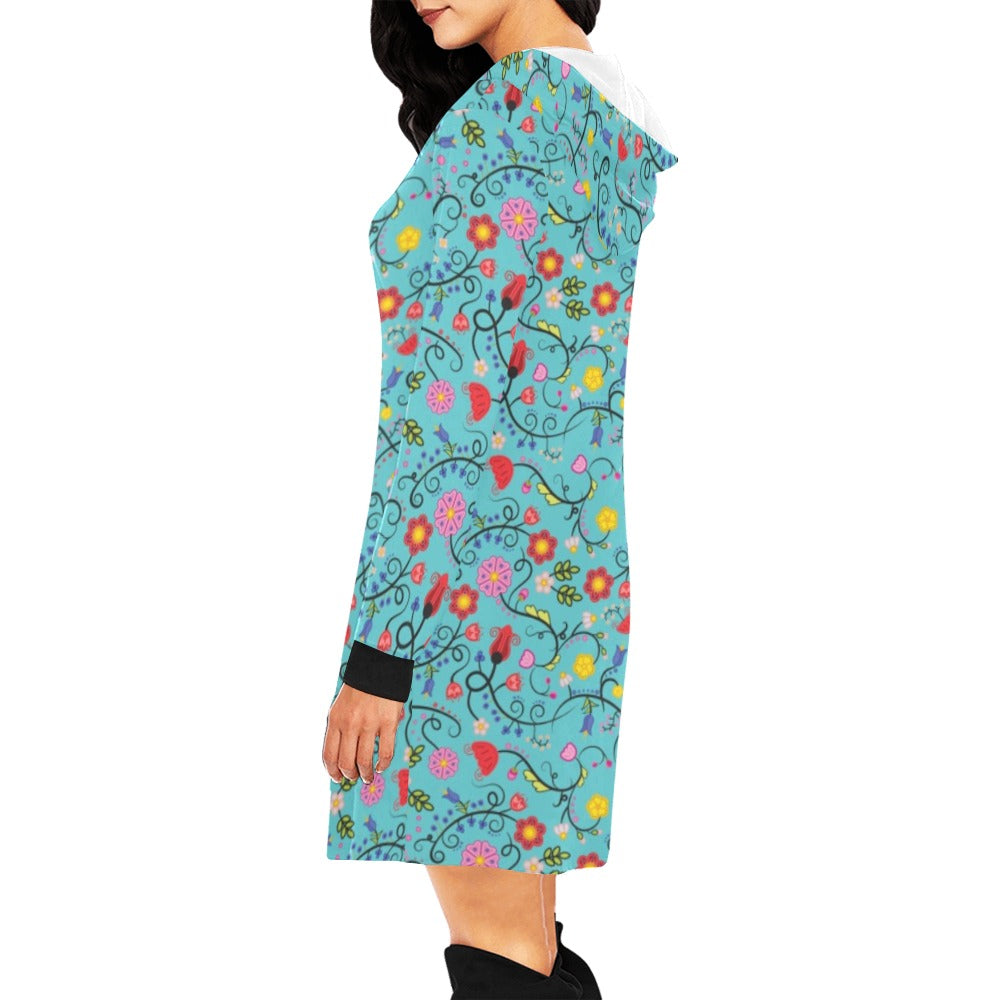 Nipin Blossom Sky Hoodie Dress