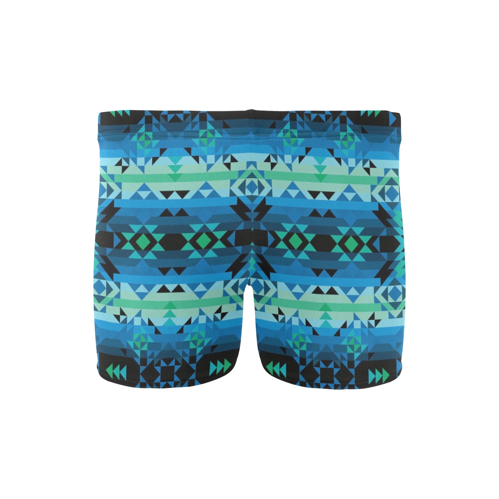 Green Star Men's Swimming Trunks