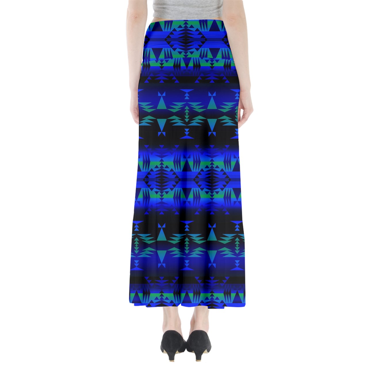 Between the Blue Ridge Mountains Full Length Maxi Skirt