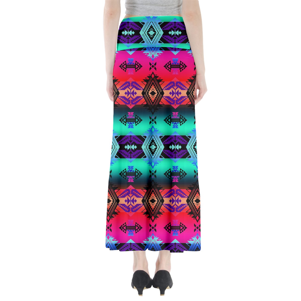 Sovereign Nation Sunrise Full Length Maxi Skirt