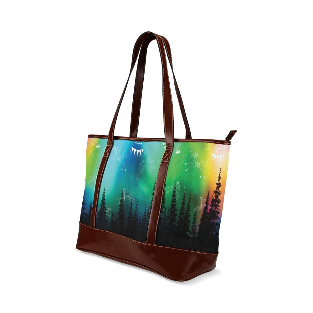 Aurora Medicine Animals Tote Handbag