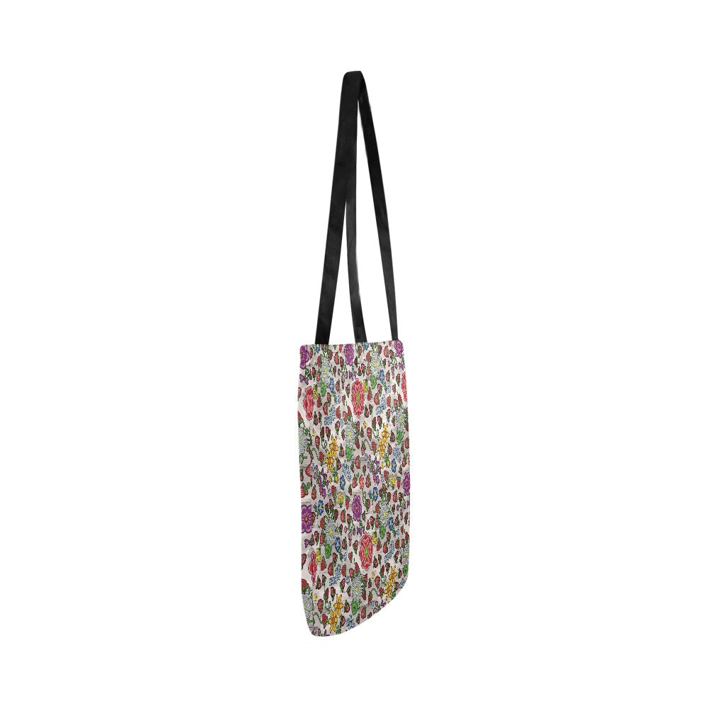 Berry Pop Bright Birch Reusable Shopping Bag (Two sides)