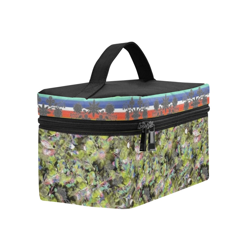 Culture in Nature Green Leaf Cosmetic Bag/Large