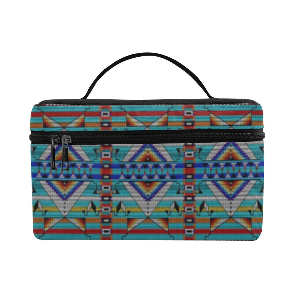 Medicine Blessing Turquoise Cosmetic Bag/Large