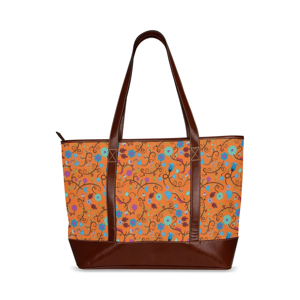 Nipin Blossom Carrot Tote Handbag