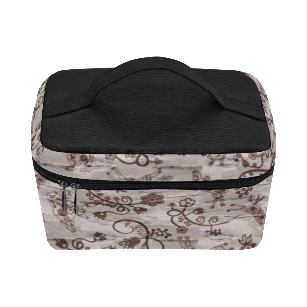 Forest Medley Cosmetic Bag/Large