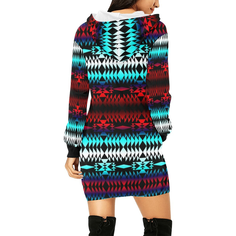 In Between Two Worlds Hoodie Dress